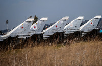 [ẢNH] Nổ lớn tại căn cứ không quân Nga mới thiết lập trên đất Syria