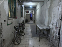 Những hình ảnh ít người biết bên trong bệnh viện ngầm ở Douma, Syria