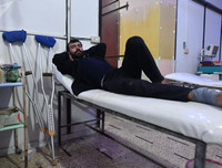 Những hình ảnh ít người biết bên trong bệnh viện ngầm ở Douma, Syria