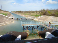 [ẢNH] Ukraine tung đòn hiểm, bóp nghẹt nguồn cung cấp nước ngọt cho bán đảo Crimea