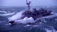 Biển giận giữ, chiến hạm hàng nghìn tấn của Pháp chật vật tìm sự sống