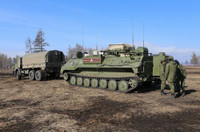 [ẢNH] Nga tiếp tục đưa vũ khí sát thủ sang chiến trường Syria thử lửa