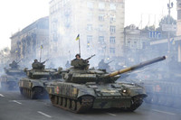 [ẢNH] Ukraine ‘cải lão hoàn đồng’ xe tăng quốc bảo T-64BV, đối đầu chiến xa Nga