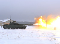 [ẢNH] Ukraine ‘cải lão hoàn đồng’ xe tăng quốc bảo T-64BV, đối đầu chiến xa Nga