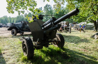 [ẢNH] Lựu pháo Liên Xô giúp Syria tung bão lửa vào đầu phiến quân