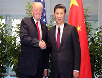 Chùm ảnh Tổng thống Mỹ Donald Trump thăm Trung Quốc