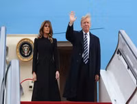 Chùm ảnh Tổng thống Mỹ Donald Trump thăm Trung Quốc