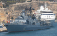 [ẢNH] Khu trục hạm săn ngầm cực mạnh của Nga vừa có màn đối mặt kịch tính với tàu chiến Anh