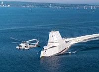 [ẢNH] Khu trục hạm 'siêu dị' của Mỹ có thể tấn công toàn cầu chỉ trong 1 giờ