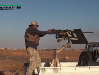 [ẢNH] 'Sát thủ' M2 Browning của Mỹ khiến các bên tham chiến tại chiến trường Syria đều kinh sợ