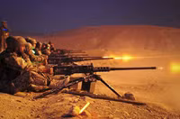 [ẢNH] 'Sát thủ' M2 Browning của Mỹ khiến các bên tham chiến tại chiến trường Syria đều kinh sợ