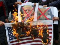 Chùm ảnh đáng nhớ của Tổng thống Trump trong năm đầu tiên cầm quyền