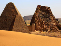 [ẢNH] Khám phá những kim tự tháp độc đáo chỉ có ở Sudan