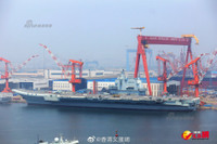 [ẢNH] Tàu sân bay nội địa Trung Quốc mang số tiêm kích hạm... gấp rưỡi Đô đốc Kuznetsov