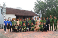 Hành trình về nguồn thiết thực của Cụm thi đua số 3, CATP Hà Nội