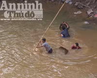 Hà Nội: Cả làng xuống sông đánh dậm