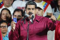 Venezuela: Tổng thống Nicolas Maduro tái đắc cử, nhiều nước chúc mừng chiến thắng