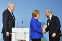 Liên đảng bảo thủ của Thủ tướng Merkel đạt được thỏa thuận đột phá với SPD