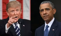 [ẢNH] Tổng thống Trump nói cựu Tổng thống Obama 'bất tài'