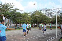 Đánh bóng chuyền sáng mùng 2 Tết ở Trường Sa