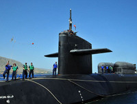 [ẢNH] Siêu tàu ngầm hạt nhân của Mỹ có thể thổi bay một lục địa sẽ tới biển Đông?