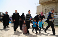 Hàng chục ngàn người dân Syria quay trở về nhà ở đông Ghouta