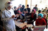 Hàng chục ngàn người dân Syria quay trở về nhà ở đông Ghouta