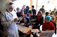 Hàng chục ngàn người dân Syria quay trở về nhà ở đông Ghouta