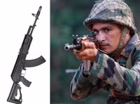 [ẢNH] AK-203 có gì khiến Ấn Độ vứt bỏ niềm tự hào, ngay cả với súng trường INSAS