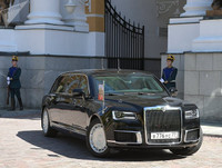 Cận cảnh siêu xe mới của Tổng thống Nga Vladimir Putin