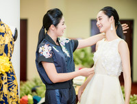 Hoa hậu Ngọc Hân giới thiệu bộ sưu tập mới tại 