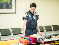 Hoa hậu Ngọc Hân giới thiệu bộ sưu tập mới tại 