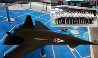[ẢNH] Trung Quốc bất ngờ ra mắt UAV tàng hình nhằm phá thế trận của 'chiến thần' F-22 Mỹ