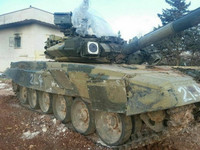 [ẢNH] Nga viện trợ cho Syria phiên bản xe tăng T-90 siêu đặc biệt
