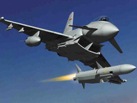 [ẢNH] ‘Cuồng phong Châu Âu’ EF-2000 thách đấu cùng ‘chiến thần’ Su-35 Nga