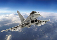 [ẢNH] ‘Cuồng phong Châu Âu’ EF-2000 thách đấu cùng ‘chiến thần’ Su-35 Nga