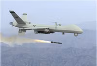 [ẢNH] MQ-9 Reaper Mỹ tấn công mục tiêu trong đất Syria 