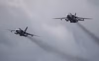 [ẢNH] F-16 Thổ Nhĩ Kỳ đánh chặn, dọa bắn hạ Su-24 Nga trên bầu trời Syria
