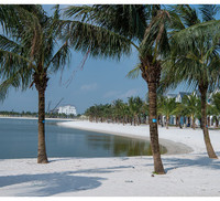 Phía sau kỳ tích hồ trải cát lớn nhất Việt Nam