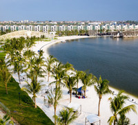 Phía sau kỳ tích hồ trải cát lớn nhất Việt Nam