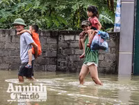 Xúc động hình ảnh những chiến sỹ Công an Hà Nội ở 