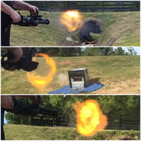 [ẢNH] Kinh ngạc trước khẩu súng máy nòng xoay nhỏ gọn nhất thế giới