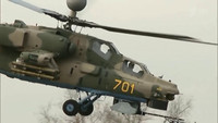 [ẢNH] Thoát hiểm ngoạn mục, trực thăng tấn công Mi-28NM Night Hunter được cứu đúng phút chót