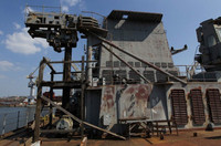 [ẢNH] Ukraine hồi sinh tuần dương hạm có khả năng thổi tung tàu sân bay Nga?