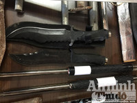 Cận cảnh số dao, kiếm 