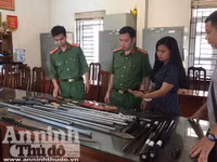 Cận cảnh số dao, kiếm 