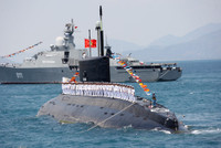 [ẢNH] Bất ngờ lớn khi... Lào tham dự lễ duyệt binh hải quân quốc tế do Việt Nam tổ chức