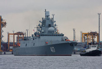 [ẢNH] Lấy chiến hạm cực mạnh Nga diễn tập, Mỹ vừa đùa với lửa tại Syria?