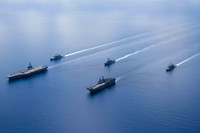 [ẢNH] Tại sao Mỹ điều siêu tàu đổ bộ mang F-35B tới tuần tra ở biển Đông?