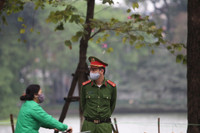 Hà Nội trong ngày đầu thực hiện cách ly toàn xã hội phòng chống dịch Covid-19